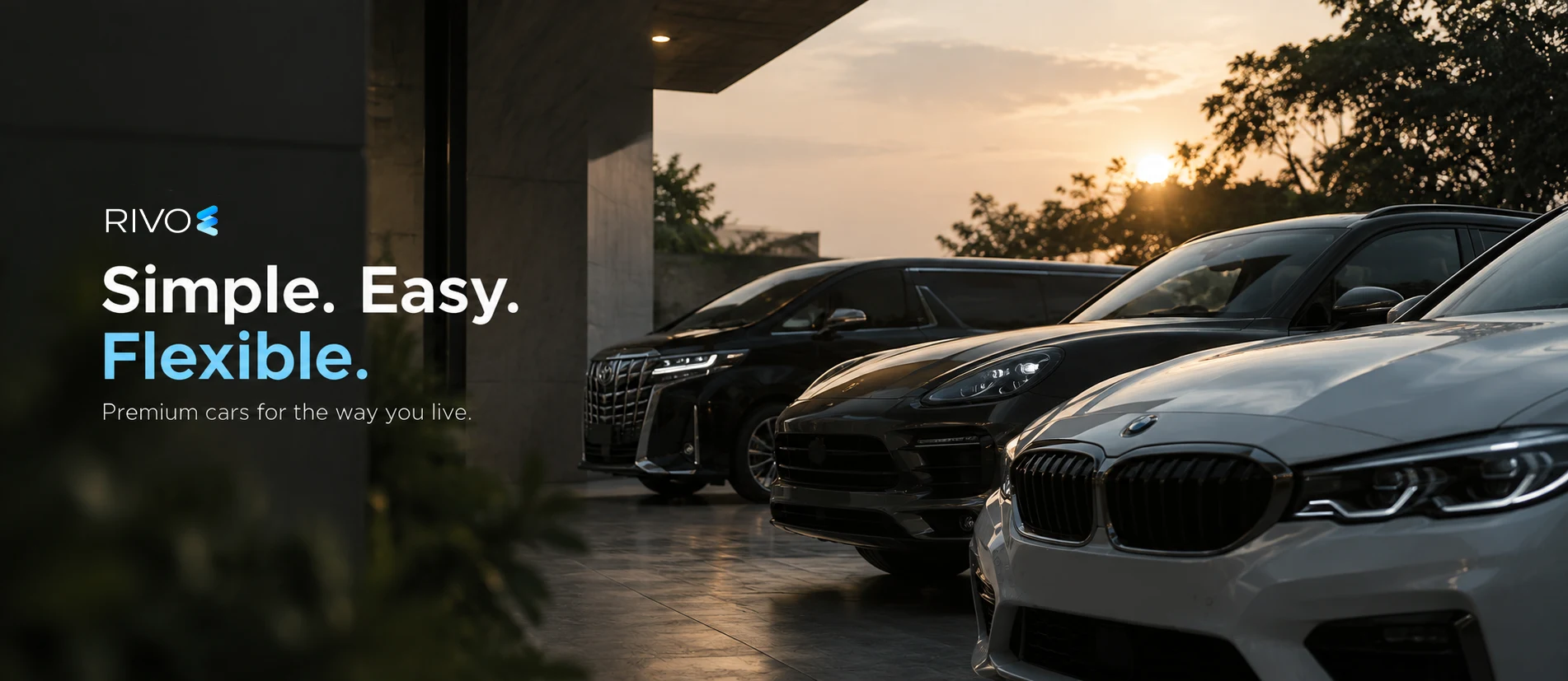 Rivo. Simple, easy and flexible car subscriptions.